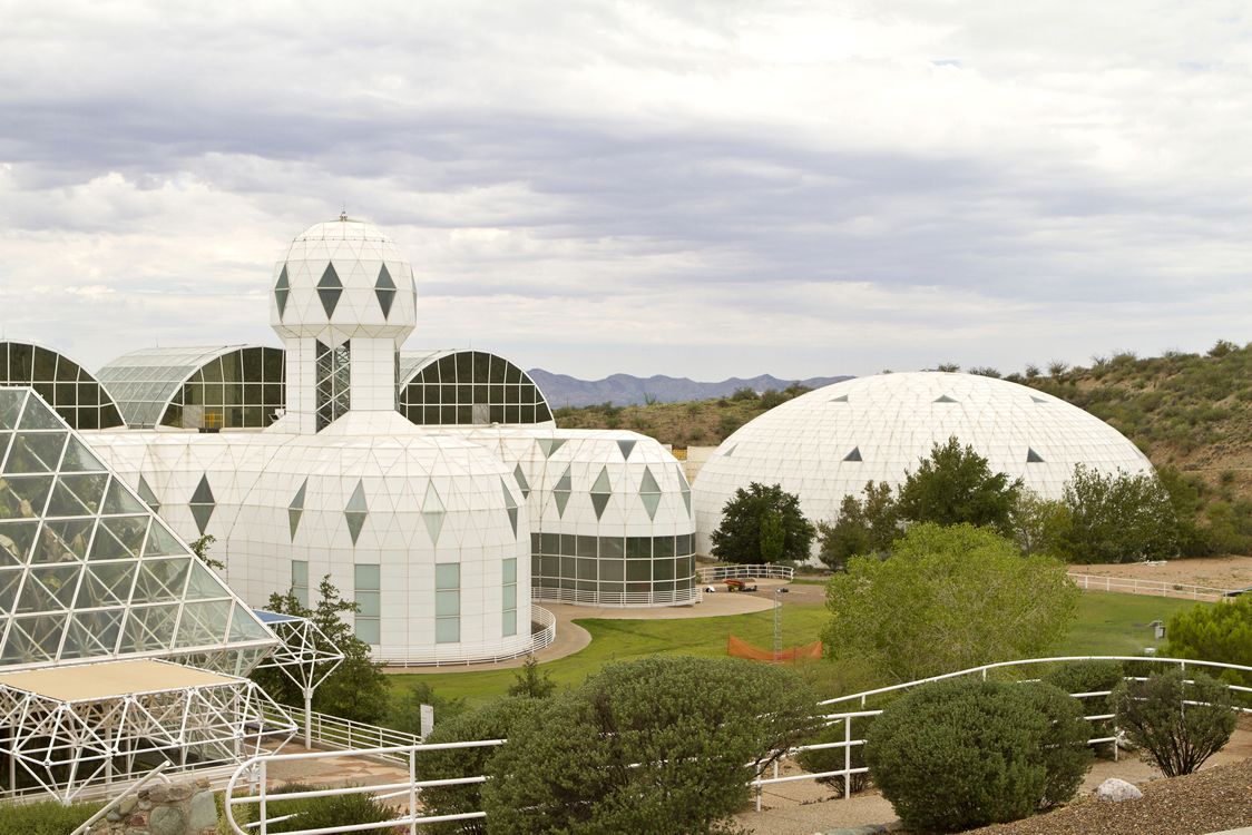 Biosphere 2- Tours of the interior building including the underground lung are offered daily and located within 10 mins of the ranch. The tour provides an opportunity to appreciate and discuss science in a friendly, informal setting. This one-of-a-kind facility sits on a ridge at a cool elevation of nearly 4000 feet and is surrounded by a magnificent natural desert preserve.