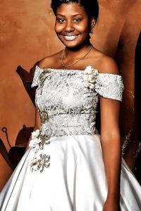 African American bride