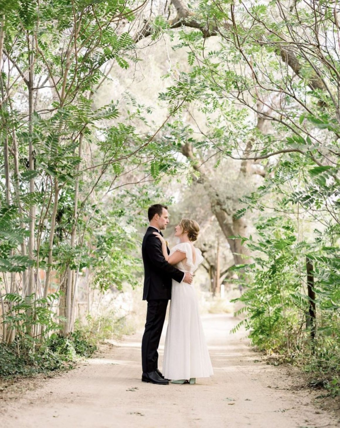 Couple on walking trail